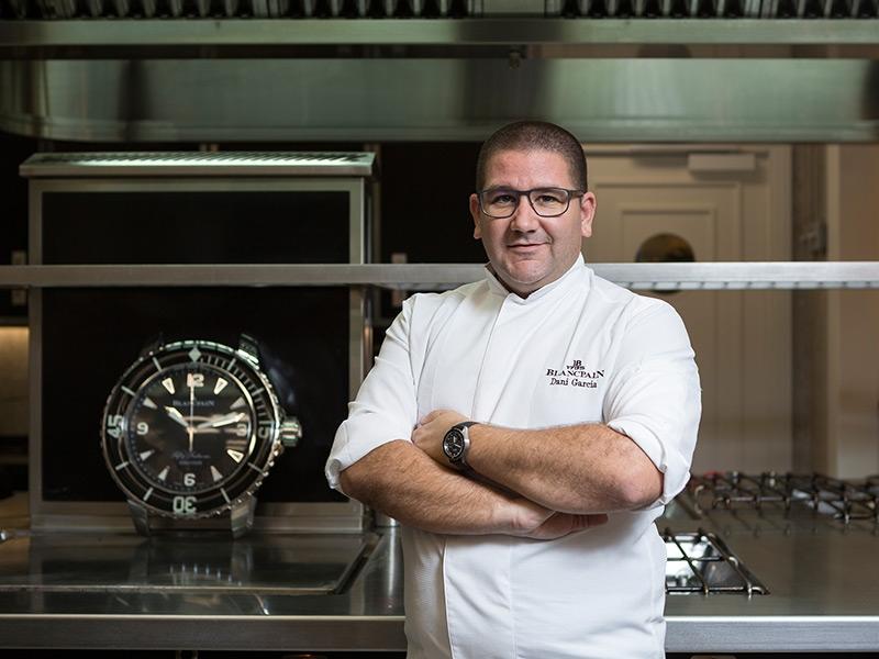 Blancpain announces two Michelin star chef Dani Garcia as a new friend of the brand