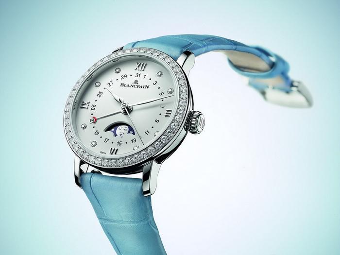 Blancpain - Eine neue Mondphasen-Damenuhr präsentiert sich mit Stil!